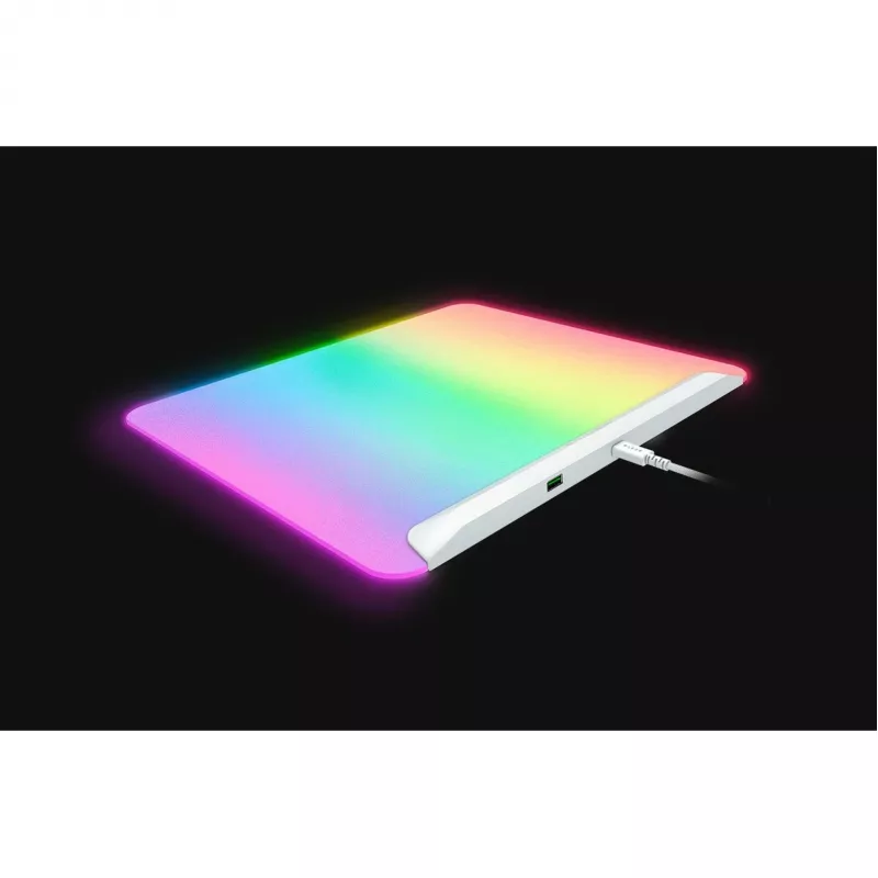 Razer Firefly V2 Pro - podložka pod myš - plne podsvietená RGB, herná - biela (RZ02-04920200-R3M1)