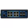 ALLNET priemyselný PoE switch ALL-SGI8112PMJ 8+4 porty
