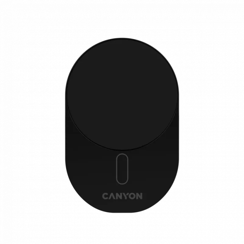 Bezdrôtová autonabíjačka CANYON OnGrip 105 15W Qi2 Wireless čierna