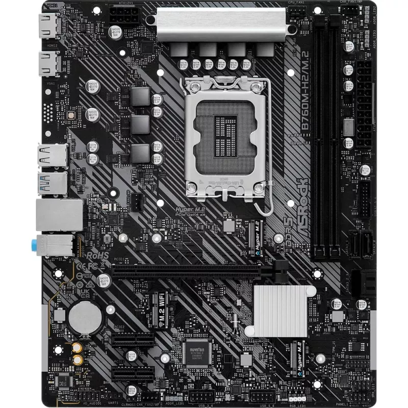 ASRock B760M-H2/M.2 DDR5 LGA1700 Micro-ATX základná doska