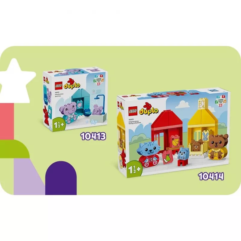 LEGO DUPLO Moje prvé denné rutiny: jedlo a spánok 10414