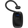 Goobay powerbanka 5000 mAh 20 W, integrovaný kábel USB-C 13 cm, 1x USB-A, 1x USB-C, PD, QC, čierna