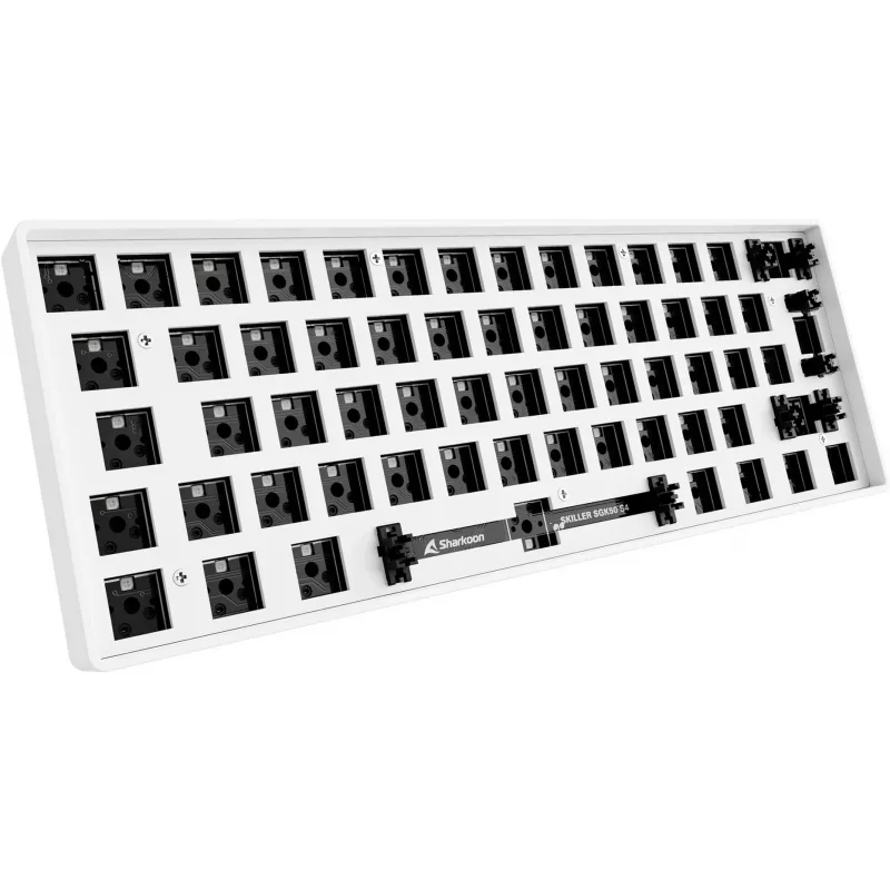 Sharkoon Skiller SGK50 S4 Barebone klávesnica herná USB biela
