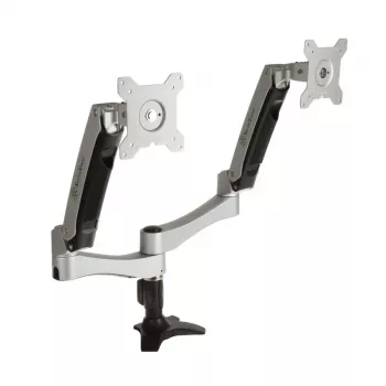 SilverStone SST-ARM22SC držiak na dva monitory - strieborný