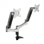 SilverStone SST-ARM22SC držiak na dva monitory - strieborný