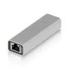 Ubiquiti Plug-and-Play, bezproblémová 5GbE sieťová konektivita cez Ethernet (UACC-ADAPTER-RJ45-USBC-5GE)