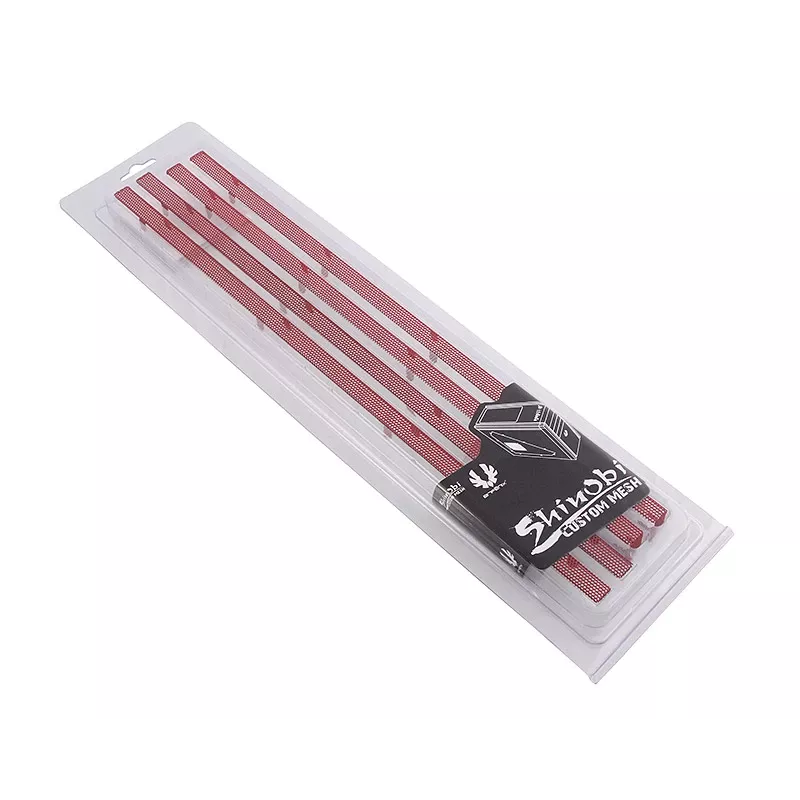 BitFenix Mesh-Stripes pre skriňu Shinobi Midi Tower, červené