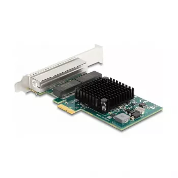 DeLOCK PCI Express x1 karta na 4 x RJ45 Gigabit LAN BCM