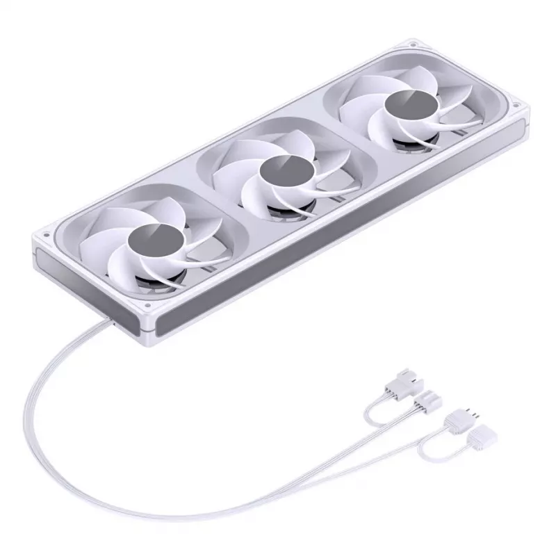 Chladiaci ventilátor Jonsbo ZB-360 Reverse Blade PWM ARGB 360mm biely