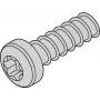 SCHROFF skrutka TORX 2.5X7.3 (100PCS) - príslušenstvo do racku (24560157)