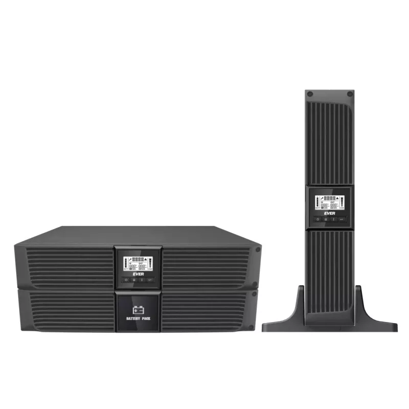 UPS EVER RT 1000 T 1000VA 800W – Rack/Tower Online UPS, 1000 VA, 800 W výstup