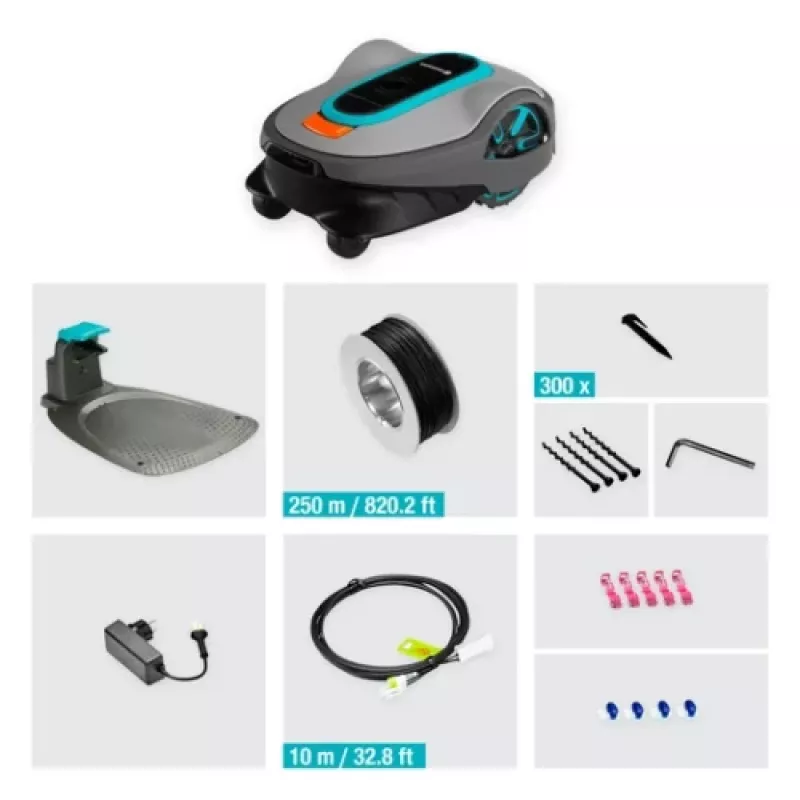 Gardena 15108-35 SILENO life 1500 m² robotická kosačka