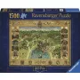 Ravensburger Puzzle Hogwarts mapa 1500 dielov – Ravensburger 1500 dielov
