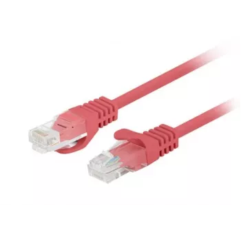 Lanberg PCU5-20CC-0300-R Patch kábel Cat.5e UTP, 3 m, červený, balenie 10 ks