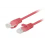 Lanberg PCU5-20CC-0300-R Patch kábel Cat.5e UTP, 3 m, červený, balenie 10 ks