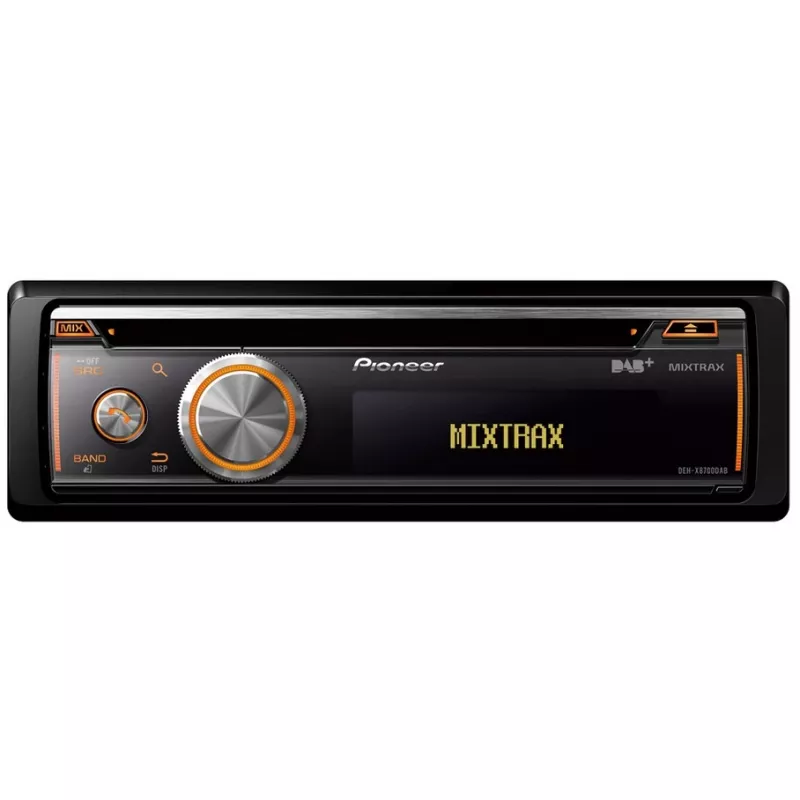 Prijímač do auta Pioneer DEH-X8700DAB čierny