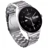 Smartwatch Garett Quantum — nerezová oceľ strieborná