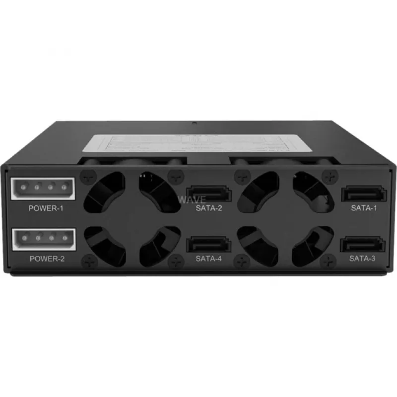 ICY DOCK – ToughArmor – MB994SP-4S – backplane SAS/SATA II, bez rámu, 4x SAS/SATA 2,5 palca interné na 4x SATA host – hliník – čierna – SAS/SATA 6 Gbit/s – 40 mm ventilátor