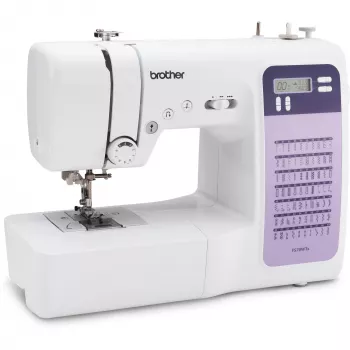 Šijací stroj Brother FS70WTx — 70 stehových vzorov, LCD displej, 750 SPM, 5 mm dĺžka, 7 mm šírka