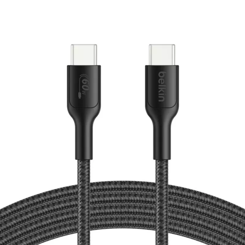Belkin USB-C/USB-C herný kábel 2 m opletený Switch 2 ENA008hq2MBK (ENA008HQ2MBK)