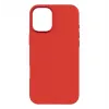 Zadný kryt FIXED pre Apple iPhone 16 Plus — MagFlow tekutý silikón, červený