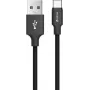 USB Micro kábel Devia Pheez Series 5V 2,4A 1m červený