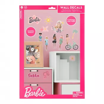 Paladone Barbie personalizačné nálepky na stenu