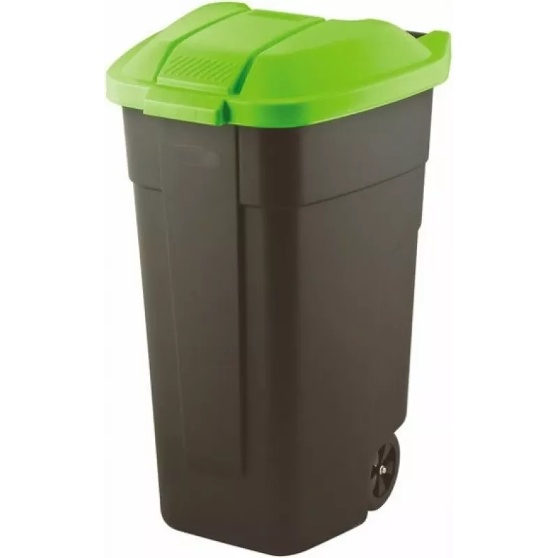 Curver 214125 odpadkový kôš 110 l obdĺžnikový plast čierny, zelený