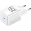 Vention mobilná nabíjačka FEPW0-EU – 20W USB-C interiérová AC nabíjačka pre smartphone, tablet, smartwatch, slúchadlá, biela