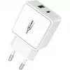ANSMANN HC218PD - napájací zdroj - 18 W - 3000 mA - PD, QC 3.0 - 2 výstupné porty (USB, USB-C) - biely (1001-0111)