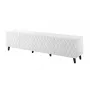 TV skriňa cama meble ASTI 200×42×52 cm biela matná