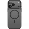 StyleShell INVISIO, puzdro na telefón čierne, iPhone 17 Pro Max, kompatibilné s MagSafe