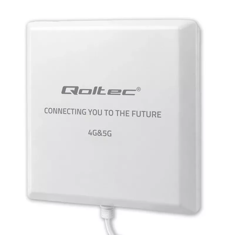 Externá 4G/5G LTE anténa QOLTEC 9 dBi s SMA konektorom a 3 m káblom