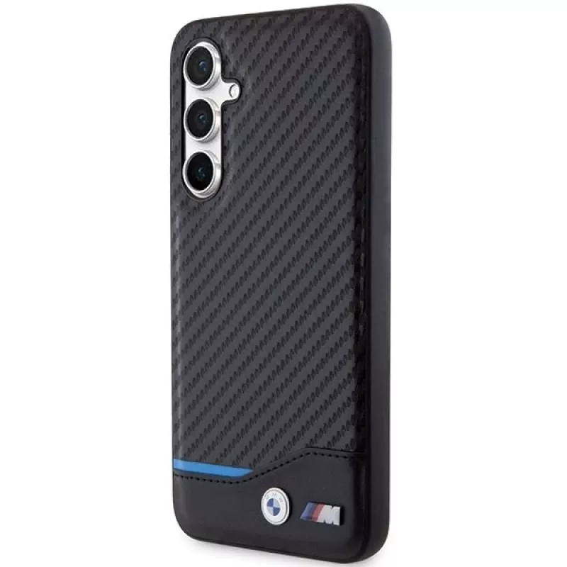 BMW | BMHCS23FE22NBCK | kryt zadnej strany | Samsung | Galaxy S23 FE | koža karbón | čierny