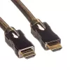 Roline - patch kábel - RJ-45 (M) na RJ-45 (M) - 30 m - STP - CAT 5e - svetlosivý