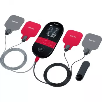 Beurer EM 59 Heat TENS/EMS elektrostimulátor - 64 programov, batéria