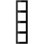 JUNG LS 984 SW - čierna - duroplast - bezskrutkové - JUNG - 81 mm - 294 mm