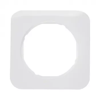 Nástenná doska / kryt vypínača berker 10112189, bezskrutkový plast, biela, 1 kus