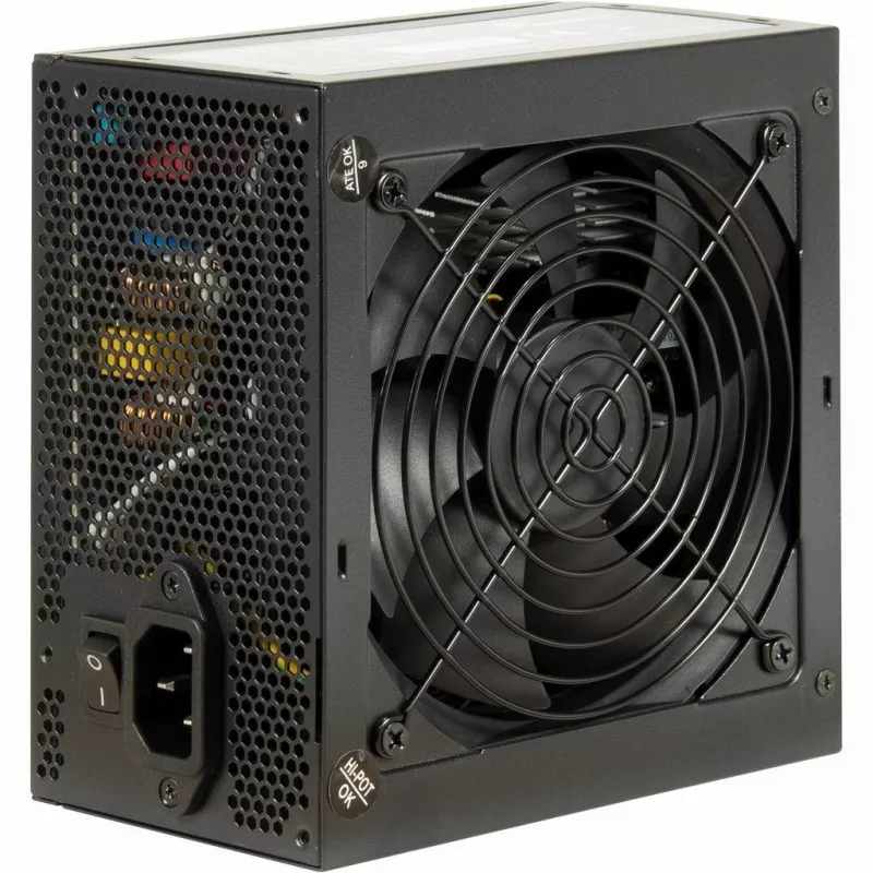Inter-Tech ArgusNT BPS-500 napájací zdroj 500 W 20+4 pin ATX ATX čierny