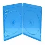 MediaRange BOX39-2-50 - jewel case - 2 disky - modrý - priehľadný - plast - 120 mm - ochrana proti prachu - odolný proti poškriabaniu - odolný proti nárazu (BOX39-2-50)
