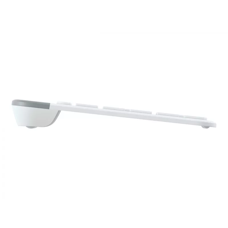 Logitech Slim Wireless Combo MK470 - sada klávesnica-myš - bezdrôtová - 2,4 GHz - španielska - Off-White (920-009199)