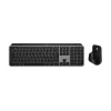 Logitech MX Keys S Combo pre Mac, bezdrôtová, DE rozloženie sada klávesnice a myši, klávesy a funkcie optimalizované pre macOS