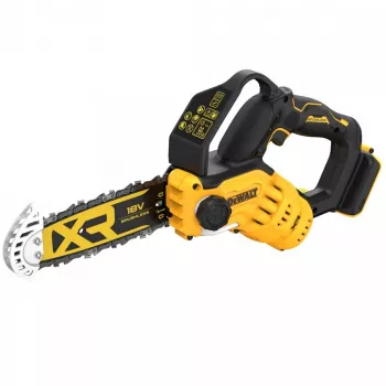 Nožnice na živý plot DeWALT DCMPS520N-XJ, 20 cm lišta, rýchlosť reťaze 8,5 m/s, 18 V Li-Ion, 0,55 L olejová nádrž, 2,1 kg