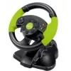 Esperanza EG104 High Octane volant s pedálmi, PC/PS3/Xbox 360, čierno-zelený
