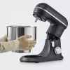 Kuchynský robot SEVERIN KM 3899 — 1200 W, 5,3 l nerezová nádoba, čierny
