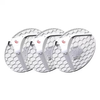 MikroTik LHG 5 (RBLHG5KIT) Klientske zariadenie 5 GHz, 24,5 dBi, balenie 3 ks