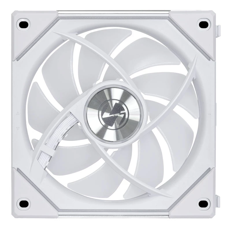 Lian Li UNI FAN SL-INF 120 UF-RSLIN120-1W ventilátor do skrinky, 120 mm, ARGB, opačné lopatky, PWM, biely
