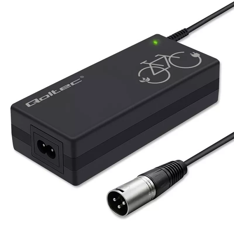 Nabíjačka pre e-bike 36V 42V 2A 3P XLR 18mm
