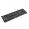 NATEC KLÁVESNICA TROUT SLIM USB, US-LAYOUT, ČIERNA