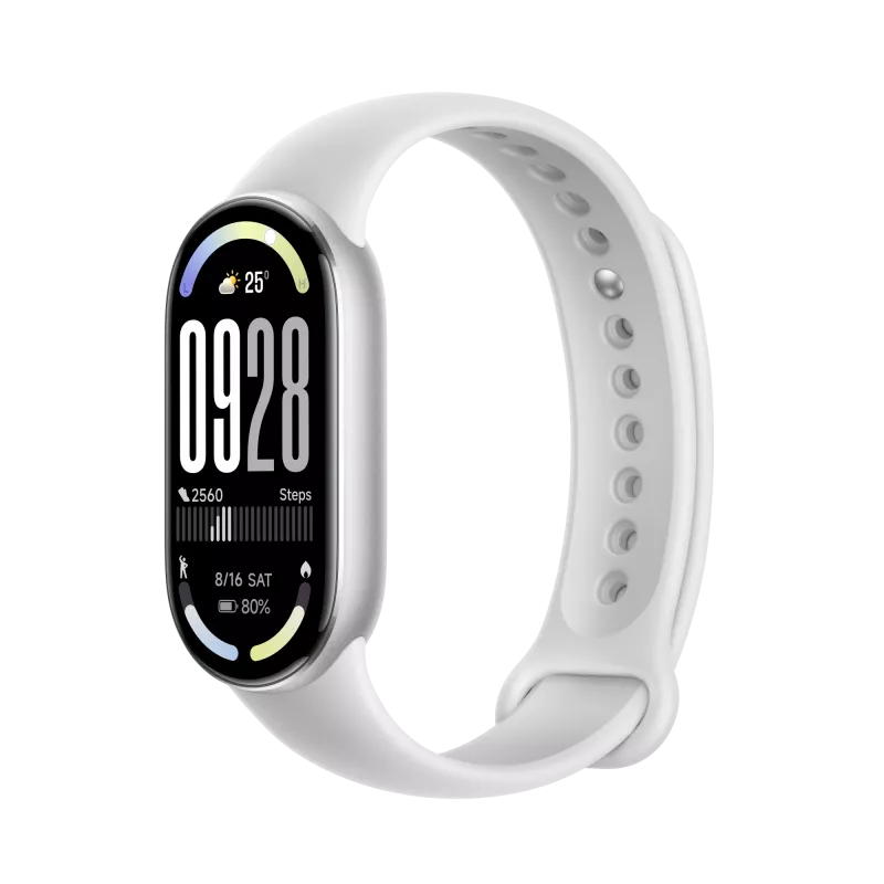 Smartwatch Xiaomi SmartBand 10 strieborná AMOLED BT